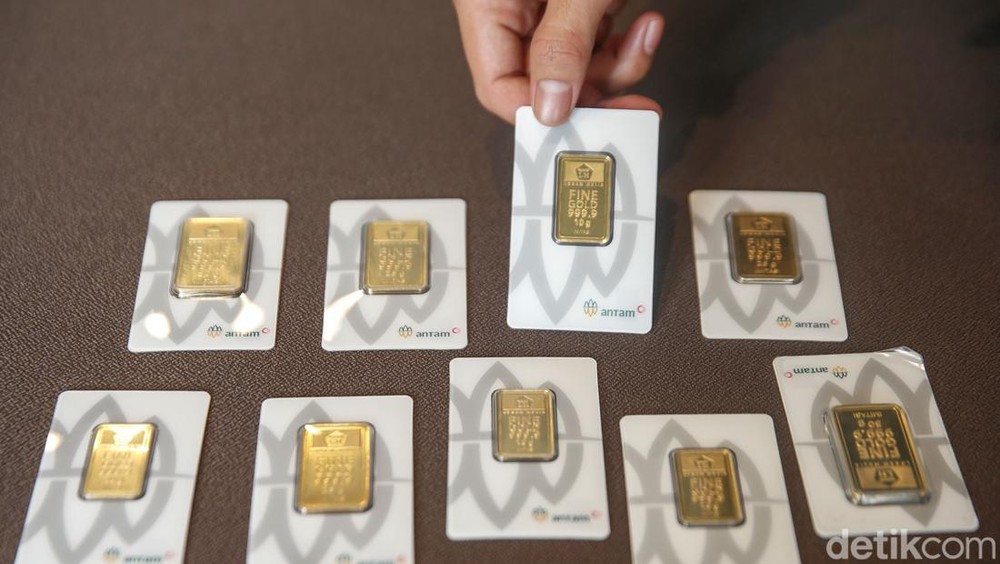 Emas Antam Meroket Sentuh Rekor Rp 198 JutaGram
