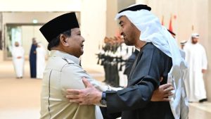 Prabowo Temui Pemimpin Qatar dan UEA, Bahas Isu Global