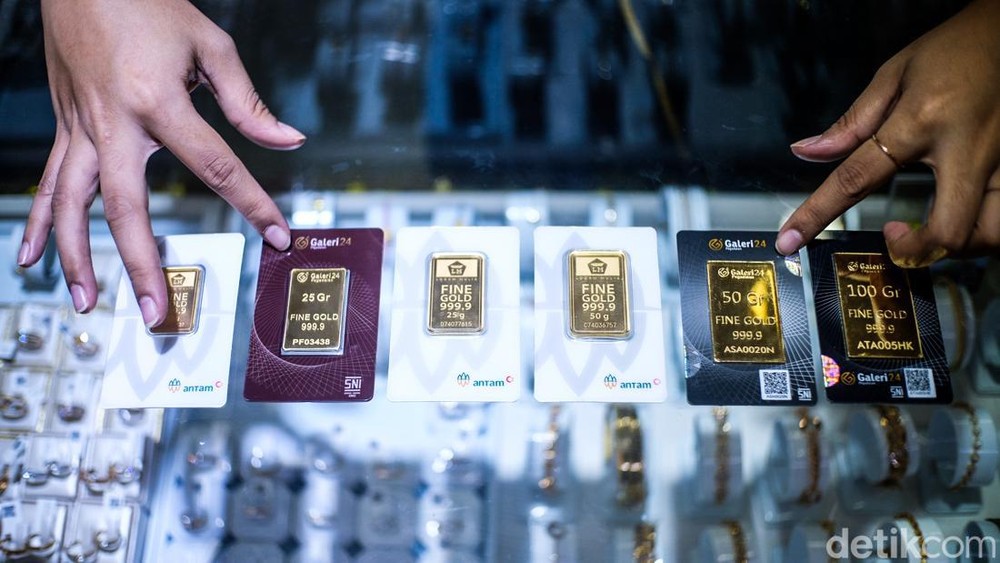 Emas Antam Cetak Rekor Sentuh Level Tertinggi