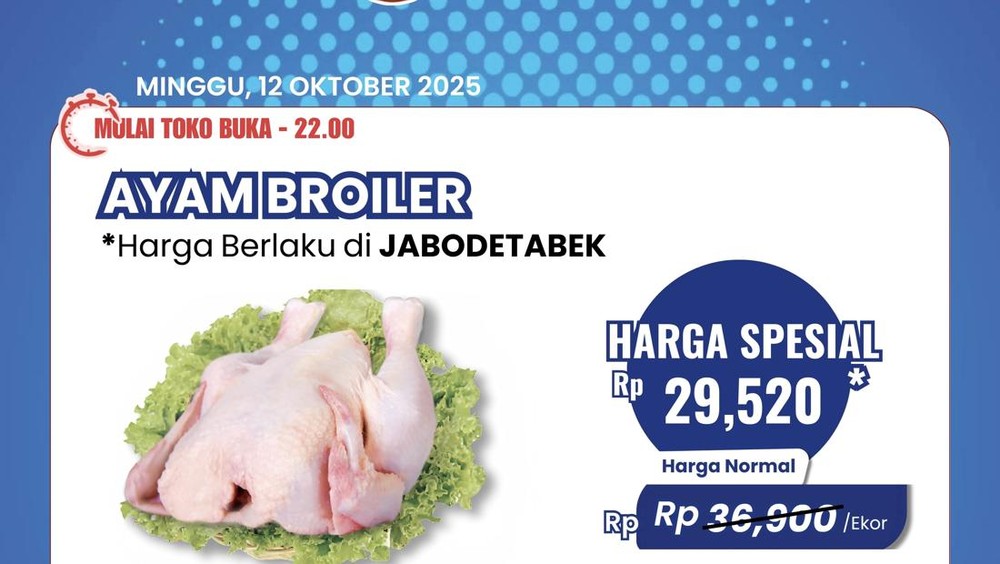 Transmart Full Day Sale Ayam Broiler Murah Meriah