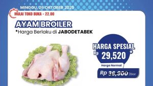 Transmart Full Day Sale: Ayam Broiler Murah Meriah!