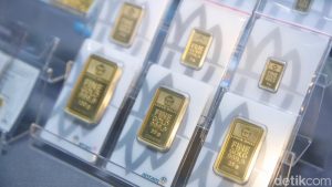 Emas Antam Kembali Terkoreksi Hari Ini