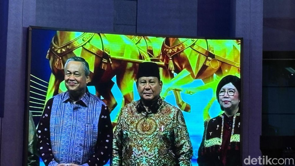 Prabowo Hadiri Pertemuan Tahunan Bank Indonesia