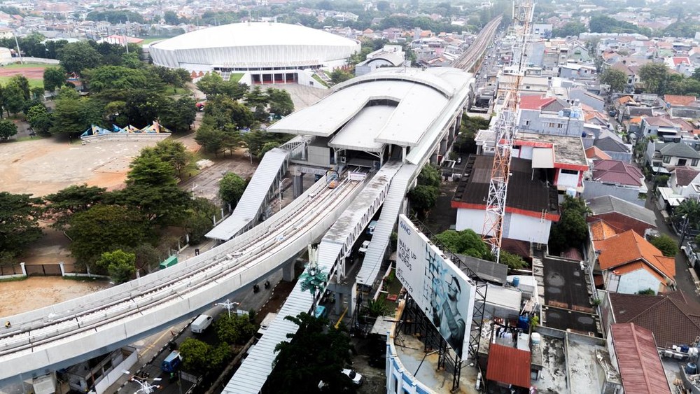 LRT Jakarta Velodrome Manggarai Siap Agustus 2026